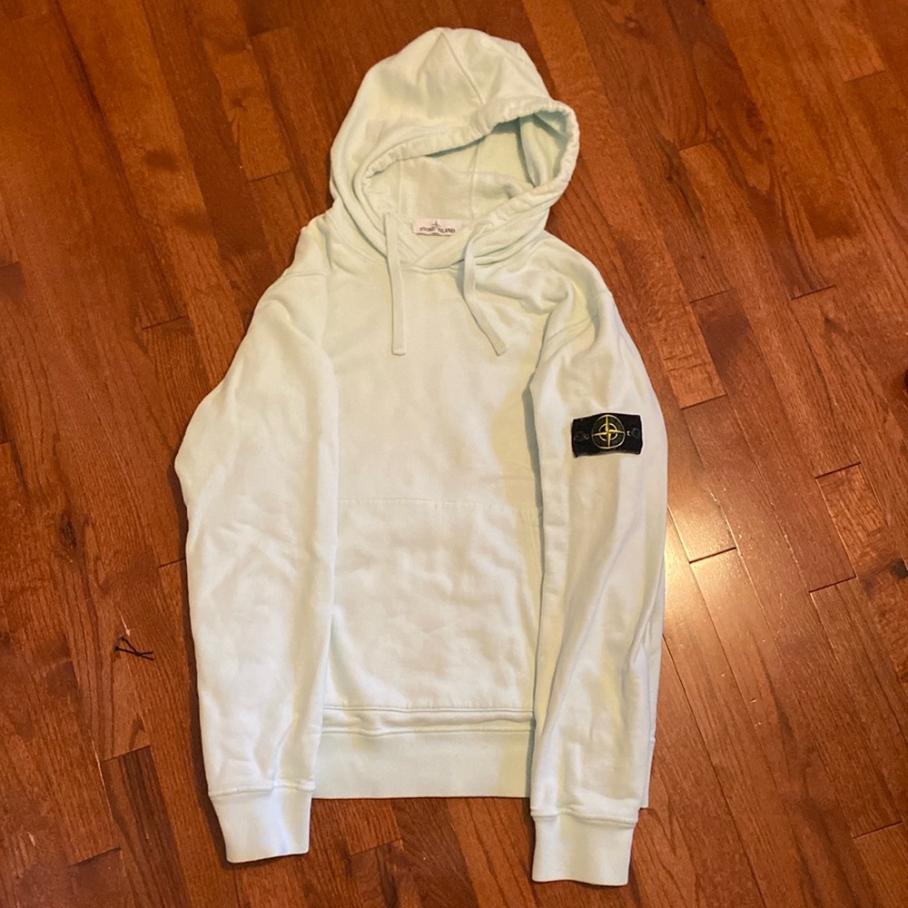 Stone Island mint sweatshirt